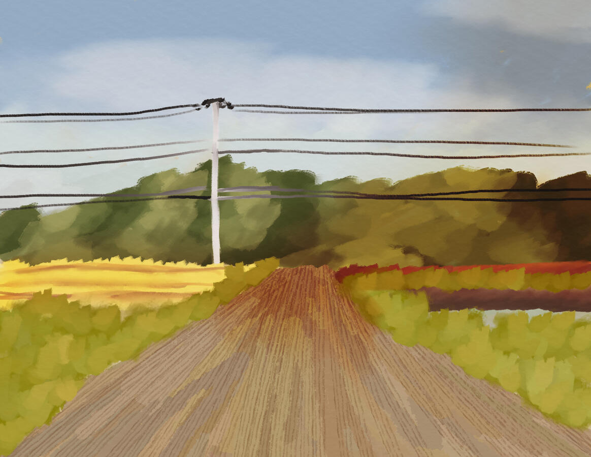 Digital Landscape Painting #1