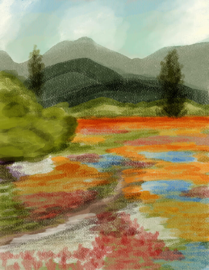 Digital Landscape Painting #2