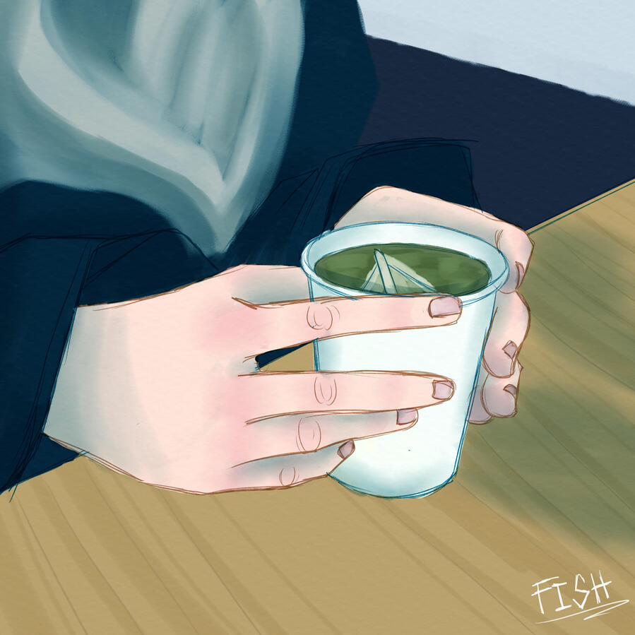 Digital Portrait Painting (Hands)