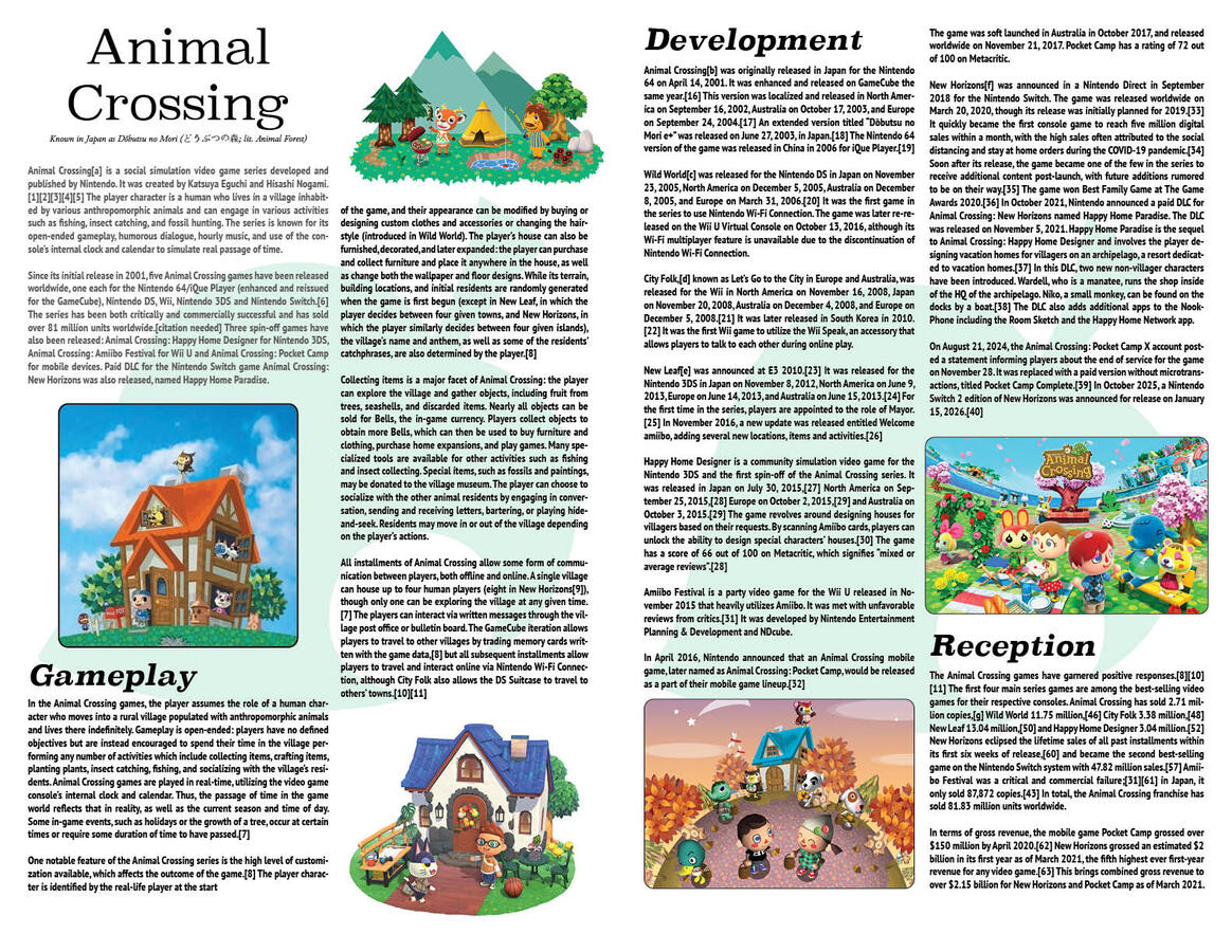 Traditional Page Layout Design Assignment